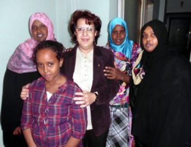 Ak Kadınlardan Somalili Mültecilere Ziyaret
