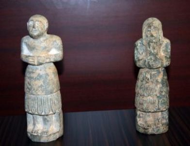 Sınırda “Heykelcik” Yakalandı