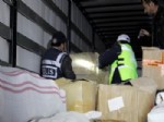 Tırdan Kaçak Sigara Çıktı
