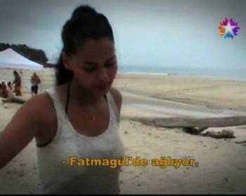 Yerli Adriana gözyaşlarına boğuldu