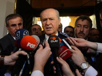 Bahçeli: Bölünmenin başlangıcı