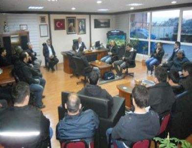 Erdemir İşçilerinden Sendikaya Destek Ziyareti