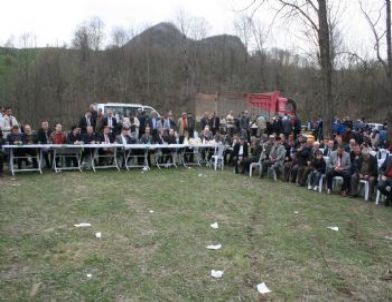 75 Metrelik Köprünün Temeli Törenle Atıldı