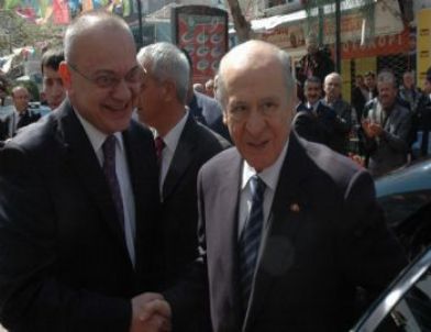Mhp Genel Başkanı Bahçeli Manisa'da