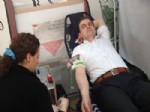 ÖNDER MATLI - Önder Matlı'dan Kan Bağışı Kampanyasına Destek