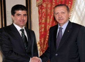 Başbakan Erdoğan, İkby Başbakanı Barzani'yle Görüştü