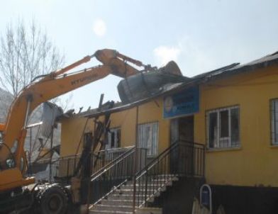 Elbistan'da Okulda Yangın