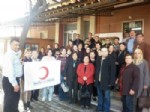 Urla Kızılay Şubesi'nden, Ezine Şubesi'ne Ziyaret