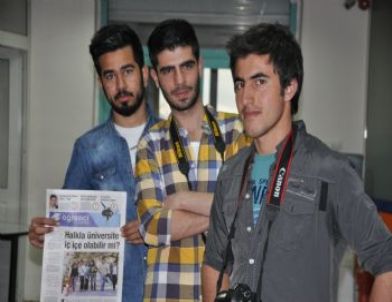 Atatürk Üniversitesi Öğrencilerinden Öğrenci Gazetesi