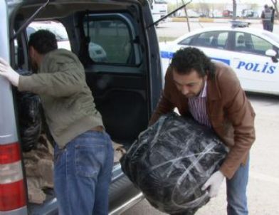 Bagajdan 105 Kilo Esrar Çıktı