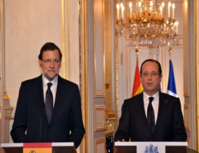 Hollande İle Rajoy Güney Kıbrıs'ı Konuştu