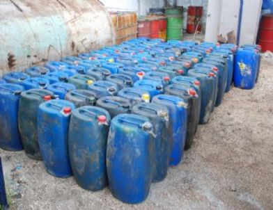 Kırıkhan'da 4 Bin 550 Litre Kaçak Mazot Ele Geçirildi