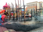 Sigara İzmariti, Çocuk Oyun Parkını Alev Alev Yaktı