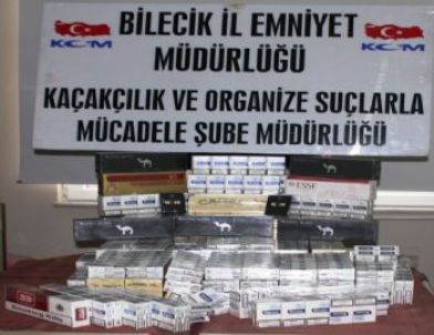 Bilecik'te Kaçağı Sigara Operasyonu