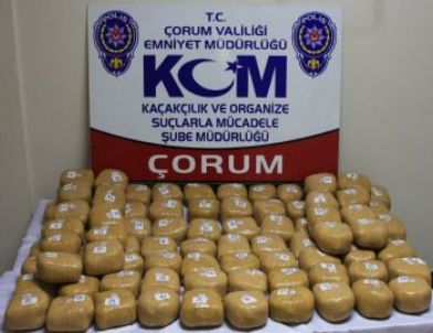 Çorum'da Uyuşturucu Operasyonu
