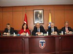 Giresun Üniversitesi Rektörü Prof. Dr. Aygün Attar'dan Trabzon Ticaret Borsası'na Ziyaret