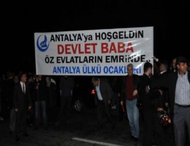 MHP Lideri Bahçeli, Antalya’da