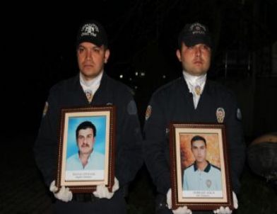 Şehit Polis Memurları Memleketlerine Uğurlandı