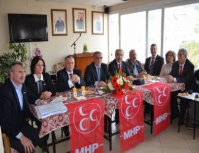 Mhp Aydın Milletvekili Uzunırmak Söke’de Basınla Buluştu