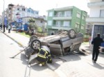 Ordu'da Otomobil Takla Attı: 4 Yaralı