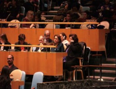 Bakan Fatma Şahin, Kadının Statüsü Komisyonu Oturumuna Katıldı