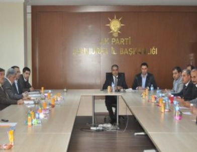 Ak Parti Şanlıurfa Teşkilat Başkanları Toplantısı