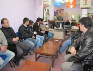 Ak Partili Gençler, Başkan Çalışkan'la Buluştu