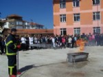 KURTARMA TATBİKATI - Kız Teknik ve Meslek Lisesi’nde Yangın Tatbikatı Yapıldı