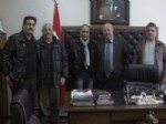 ‘madende Tuzak’ Film Ekibi İl Kültür Müdürlüğü'nü Ziyaret Etti