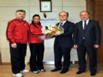 NEVİN YANIT - Nevin Yanıt, Spor Genel Müdürü Mehmet Baykan’ı Ziyaret Etti