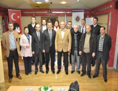 Ak Parti Düzce İl Yönetiminden Dtso’ya Ziyaret