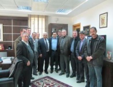 Muhtarlar Protokol Ziyaretinde