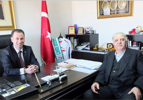 Efsane Başkan Bekir Özdemir'den Ümit Kaya'ya Ziyaret