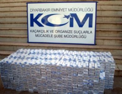 Diyarbakır’da 851 Bin Lira Değerinde Kaçak Sigara Ele Geçirildi