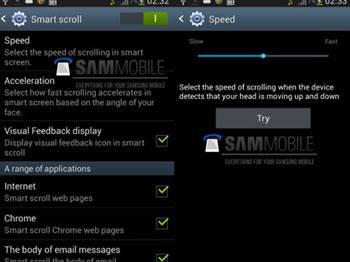 S4'ten ilk ekran görüntüleri