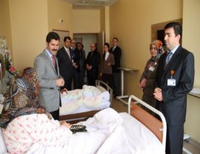 Başkan Çakır Hasta Ziyaretlerine Devam Ediyor