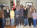 AHMET ÜNVER - Ünver’den Başkan Aksoy’a Teşekkür Ziyareti