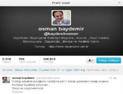 Baydemir'den Nisan 1 Şakası