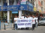 TCDD - Demiryollarının Özelleştirilme Çalışmaları Batman'da Protesto Edildi