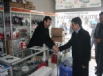 NEVZAT BOZKUŞ - Kars Belediye Başkanının Esnaf Ziyaretleri Devam Ediyor