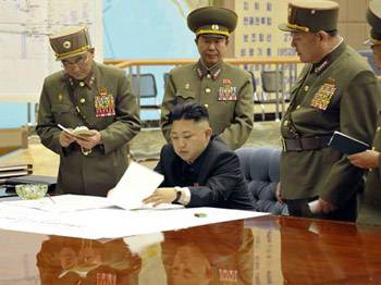 Kore'de savaş tamtamları!