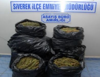 Siverek’te 59 Kilo 655 Gram Esrar Ele Geçirildi