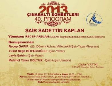 Çınaraltı Sohbetleri