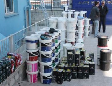 Çaldıkları Malları Su Kanalında Saklamışlar