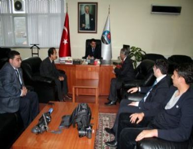 Kkdgc Yönetim Kurlundan Belediye Başkanı Nevzat Bozkuş'a Ziyaret