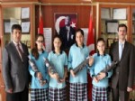 İZMIR İL MILLI EĞITIM MÜDÜRÜ - Ortaokullar Proje Yarışmasında Yamanlar Rüzgârı