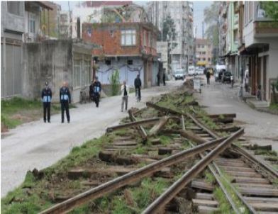 Çarşamba Tren Yolunun 3 Km’lik Kısmı Kaldırılıyor