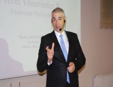 Düzce Siyaset Akademisi'ne Ankara Milletvekili Reha Denemeç Katıldı