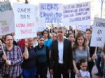 Manavgat’ta Kadına Şiddet Protesto Edildi