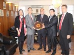 TAYVAN - Tayvan Ankara Büyük Elçisi Chen’den Mtso’ya Ziyaret